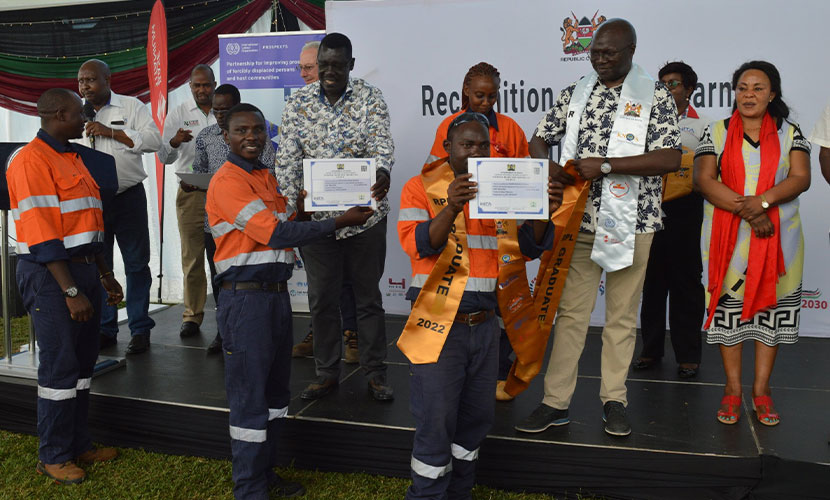 Kenya's first recognition of prior learning conferment of certificates
